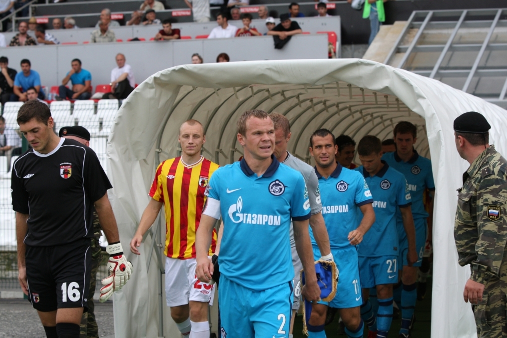 Чемпионат России 2010 года, 12 тур. Матч  ФК «Алания»—ФК «Зенит»
