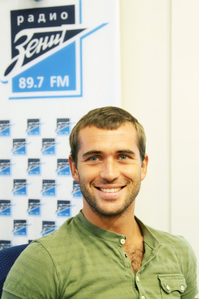 Александр Кержаков на радио Зенит