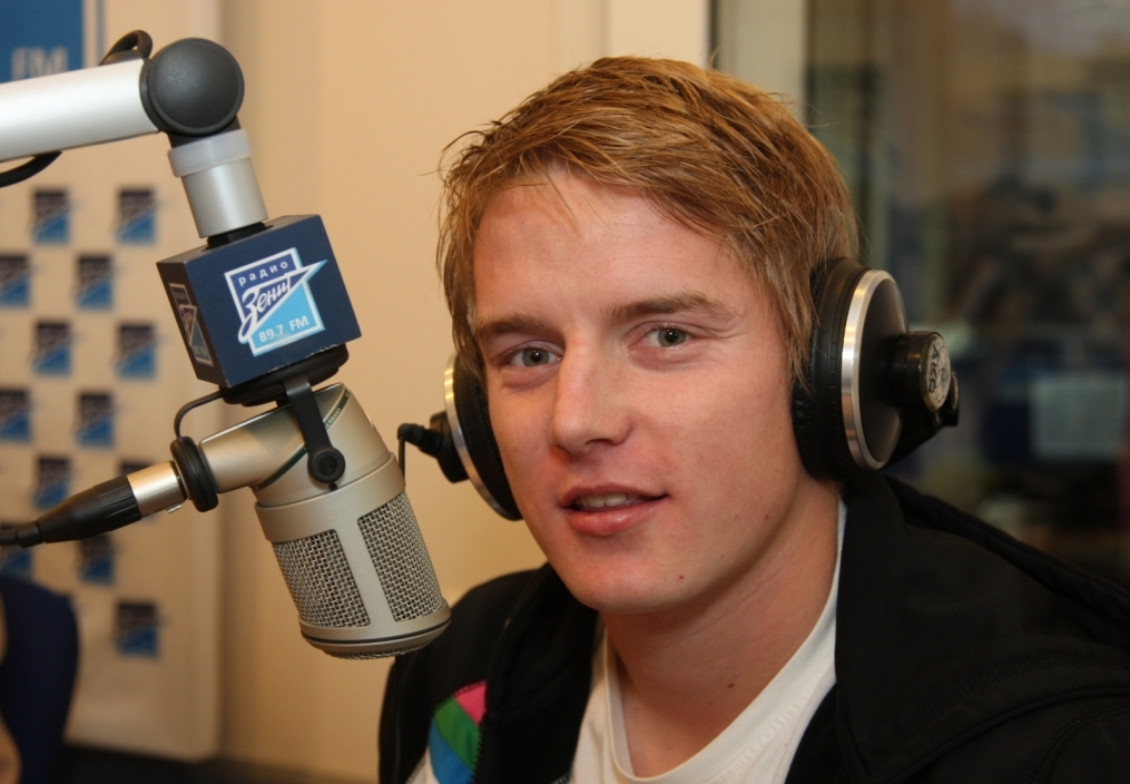 Томаш Губочан на радио «Зенит»