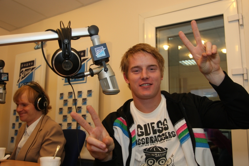 Томаш Губочан на радио «Зенит»