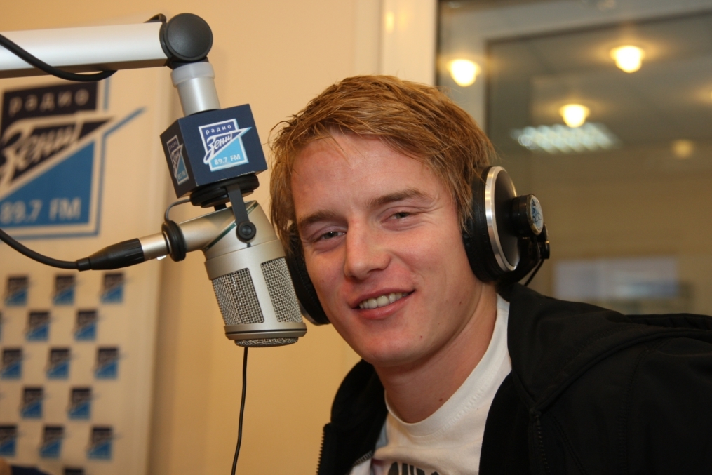 Томаш Губочан на радио «Зенит»