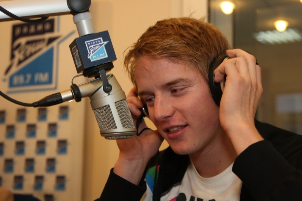 Томаш Губочан на радио «Зенит»