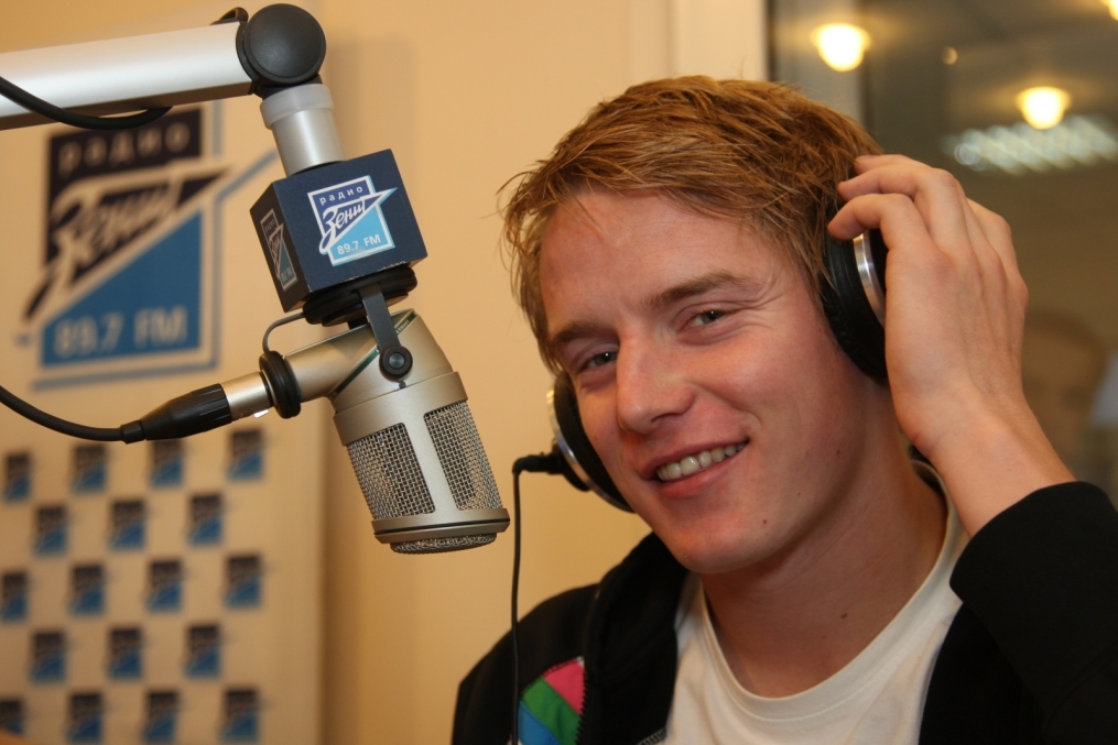 Томаш Губочан на радио «Зенит»