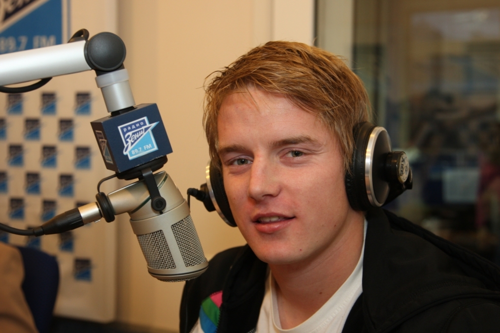 Томаш Губочан на радио «Зенит»