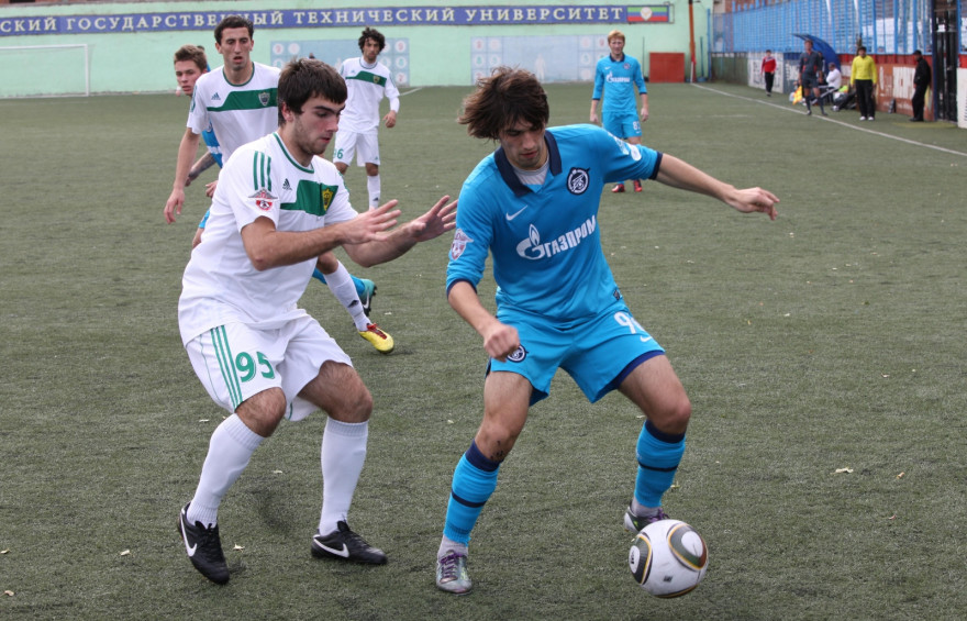 Первенство молодежных составов 2010. Матч Анжи(м)—Зенит(м)