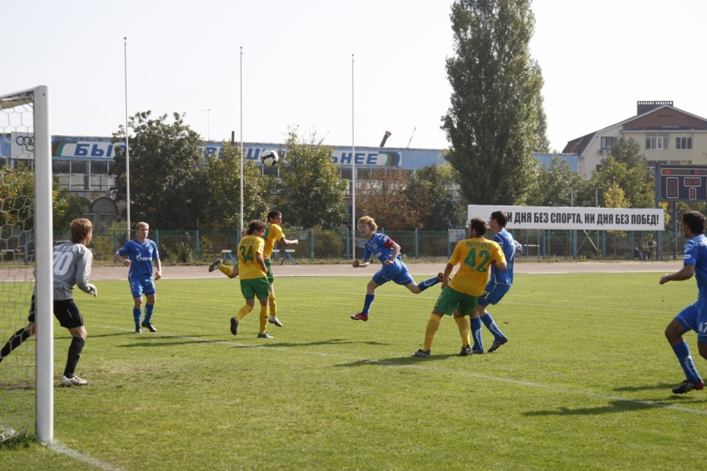 Молодежное первенство России по футболу 2009. 24 тур. ФК «Кубань-м» — ФК «Зенит-м»