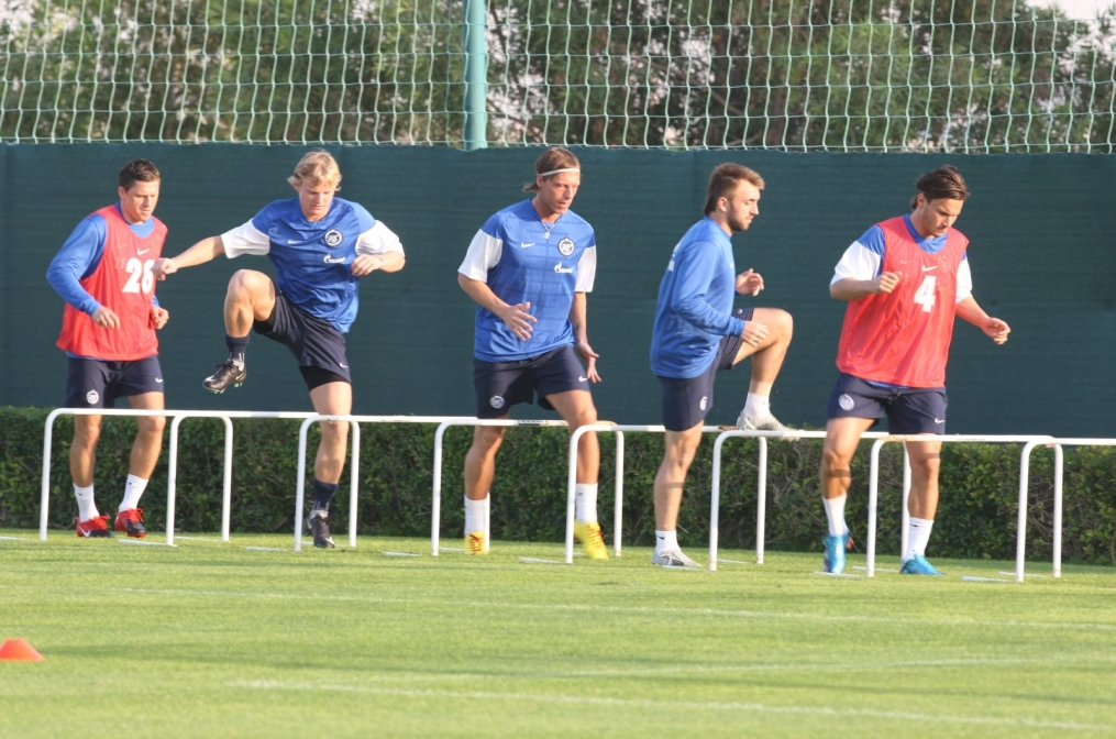 «Зенит» на первом предсезонном сборе в Объединённые Арабские Эмираты (Дубай)
