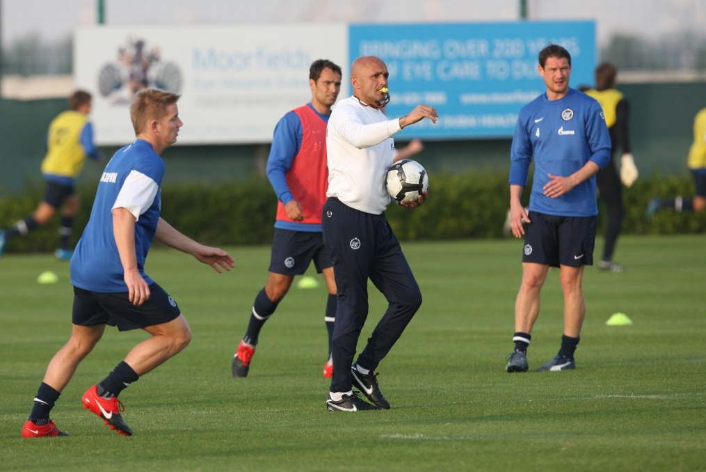 «Зенит» на первом предсезонном сборе в Объединённые Арабские Эмираты (Дубай)