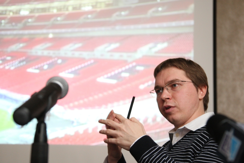 Занятие проводит Тимур Журавель