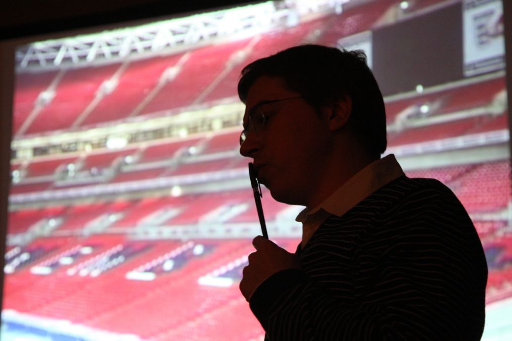 Занятие проводит Тимур Журавель