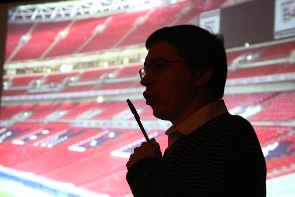 Занятие проводит Тимур Журавель