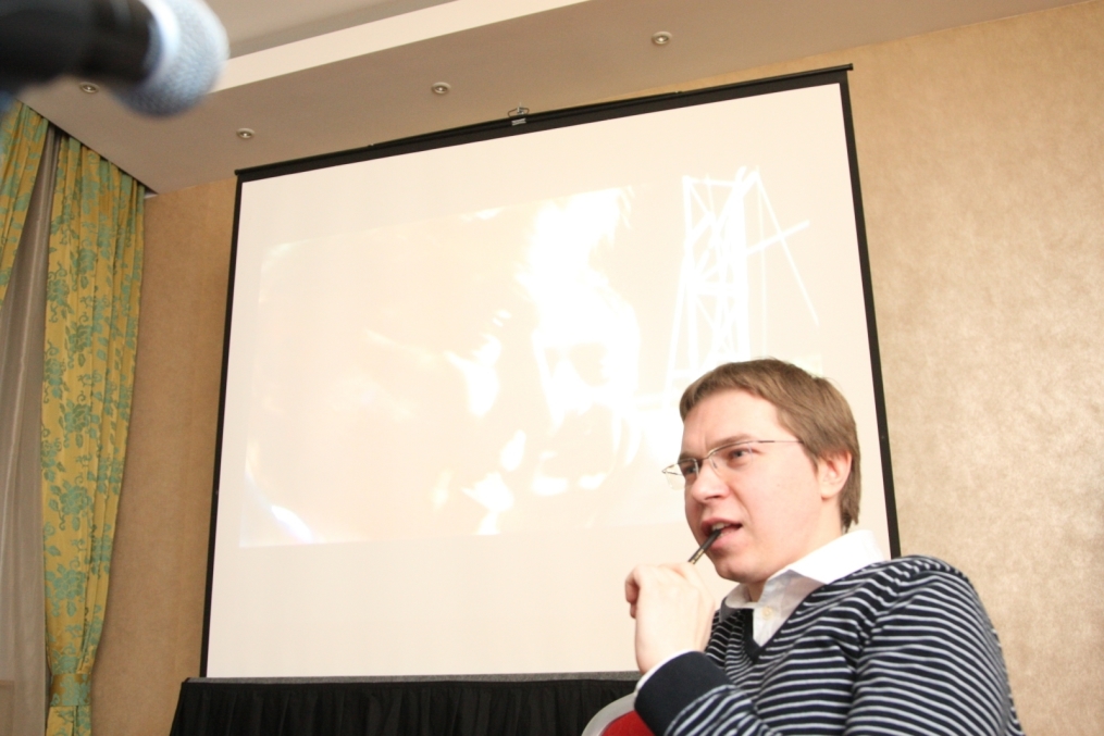 Занятие проводит Тимур Журавель