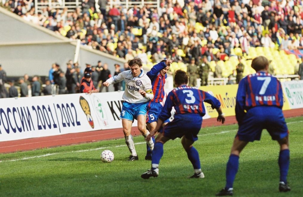 2002 год. ЦСКА — «Зенит». Финал Кубка России.