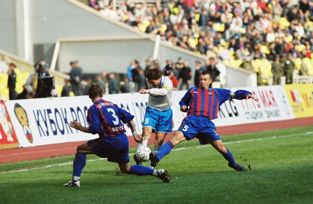2002 год. ЦСКА — «Зенит». Финал Кубка России.