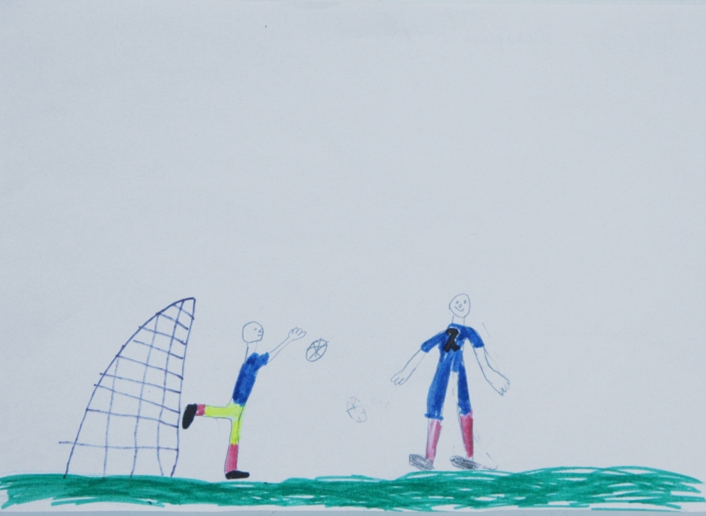 Дети поздравили Радека Ширла и Николаса Ломбертса