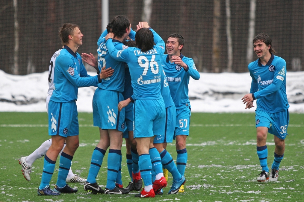 Матч ФК «Томск—м» — ФК «Зенит-м». 0:3