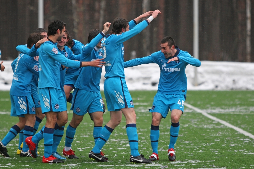 Матч ФК «Томск—м» — ФК «Зенит-м». 0:3