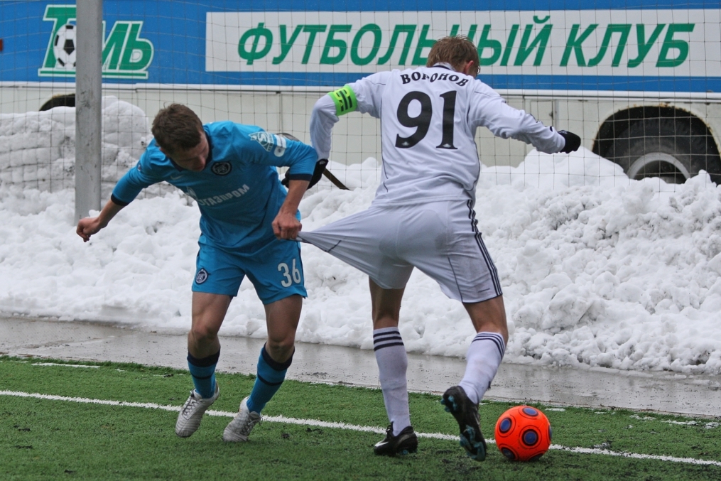 Матч ФК «Томск—м» — ФК «Зенит-м». 0:3