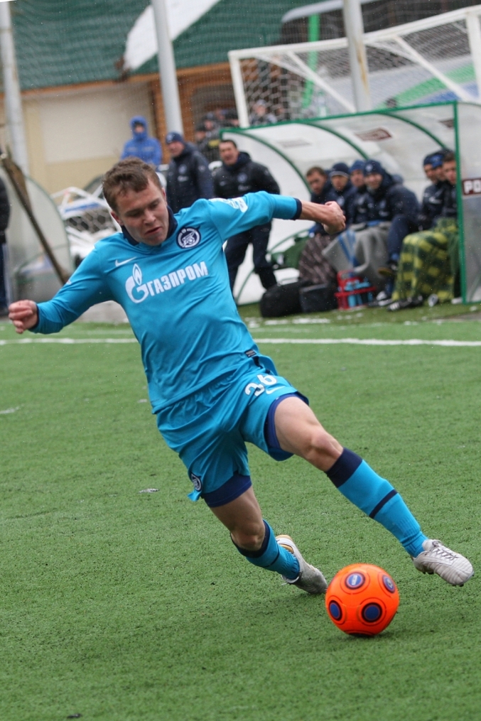 Матч ФК «Томск—м» — ФК «Зенит-м». 0:3