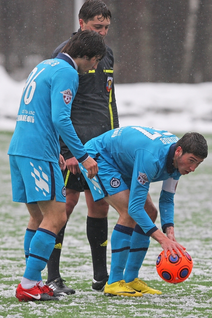 Матч ФК «Томск—м» — ФК «Зенит-м». 0:3