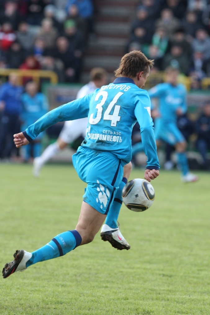 ЧР 2010. Матч ФК «Томск» — ФК «Зенит». 0:0