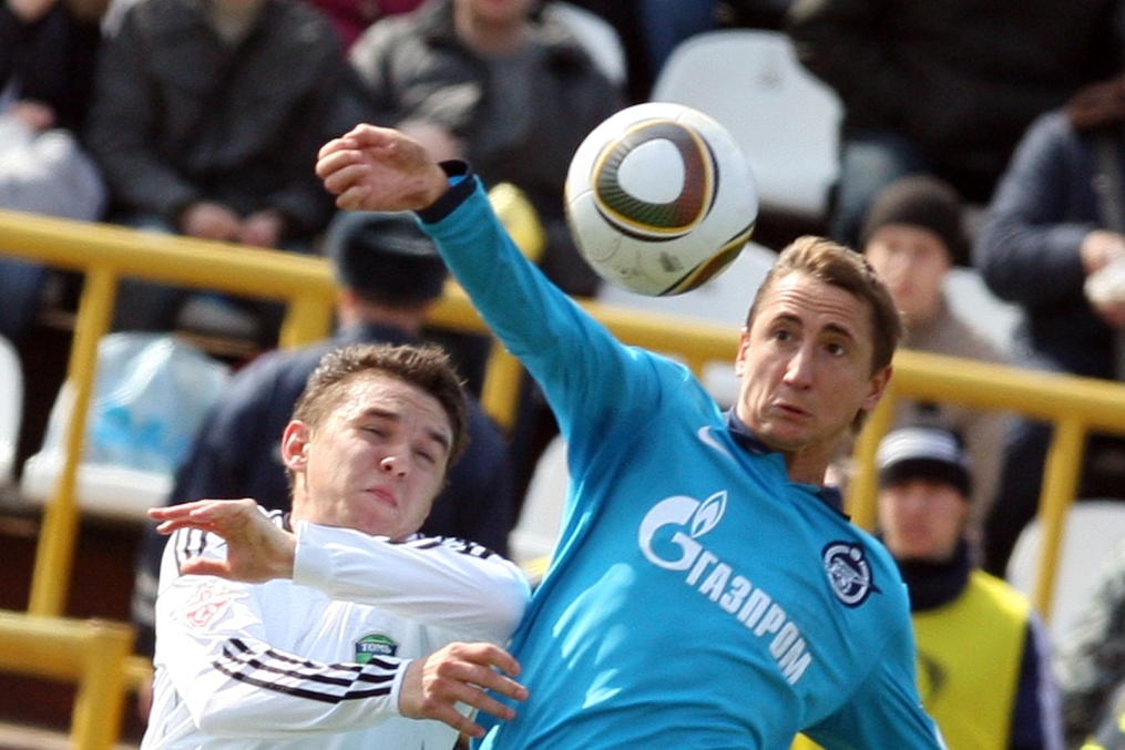 ЧР 2010. Матч ФК «Томск» — ФК «Зенит». 0:0