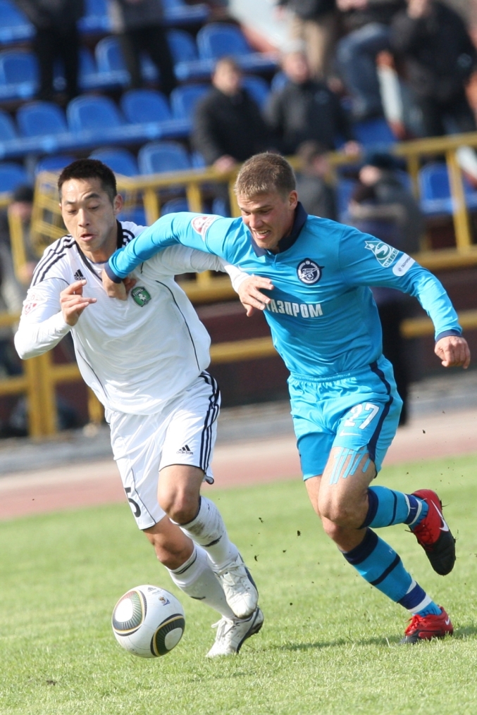 ЧР 2010. Матч ФК «Томск» — ФК «Зенит». 0:0