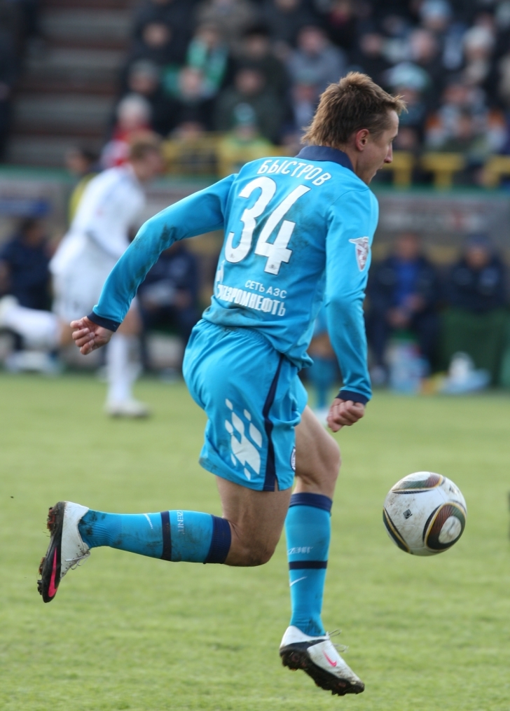 ЧР 2010. Матч ФК «Томск» — ФК «Зенит». 0:0