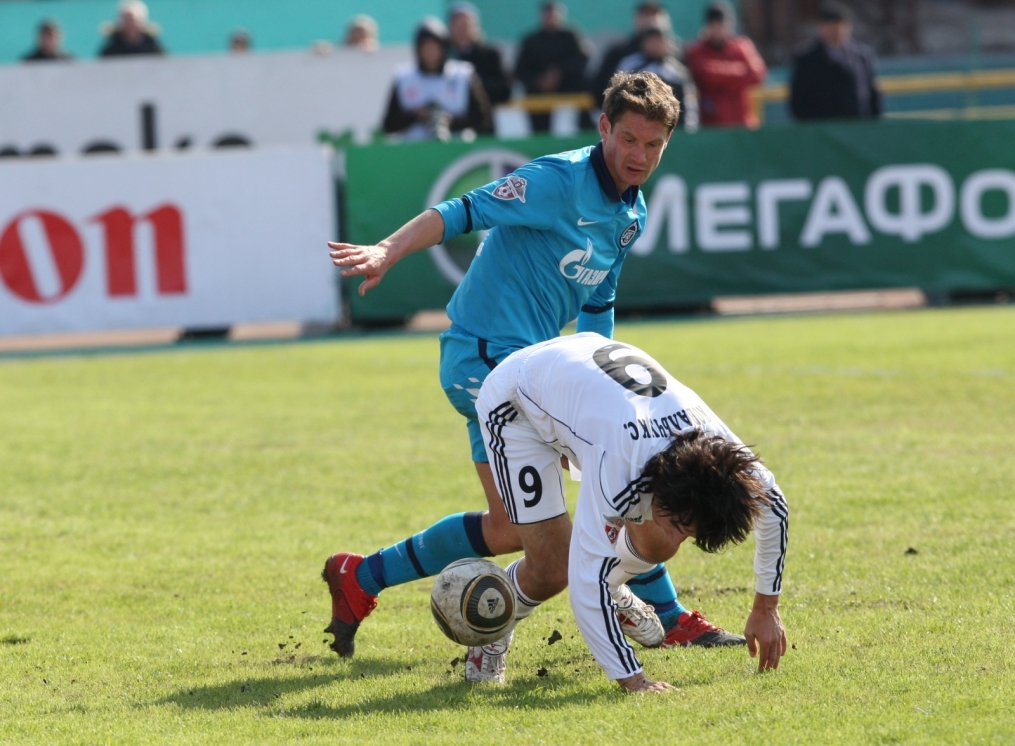 ЧР 2010. Матч ФК «Томск» — ФК «Зенит». 0:0