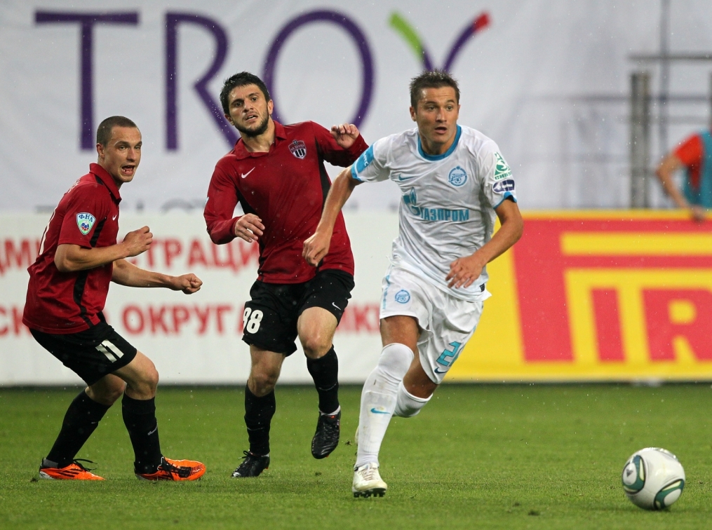 Кубок России 2011/2012, матч Химки—Зенит