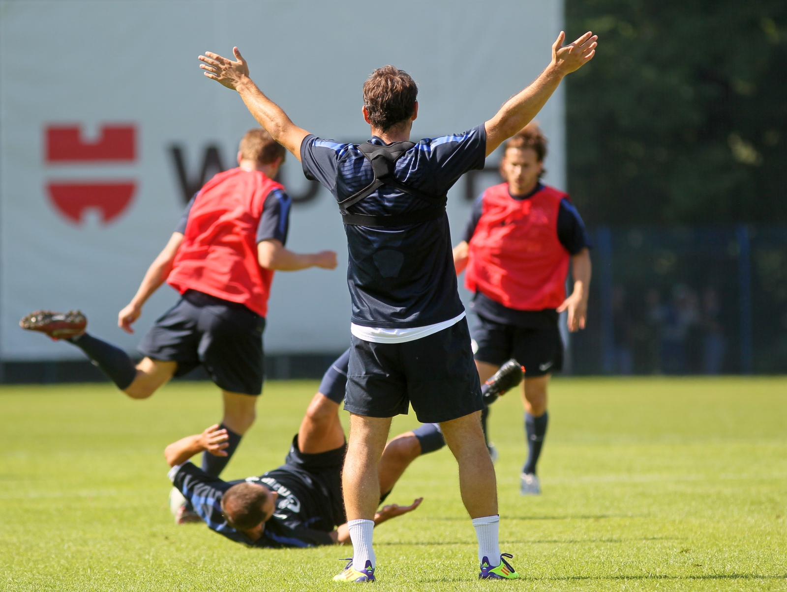 Открытая тренировка «Зенита» в преддверии матча ЦСКА—Зенит