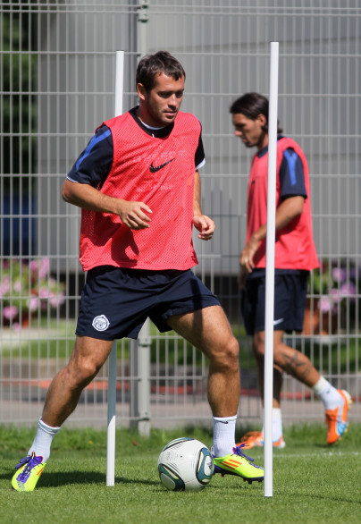 Открытая тренировка «Зенита» в преддверии матча ЦСКА—Зенит