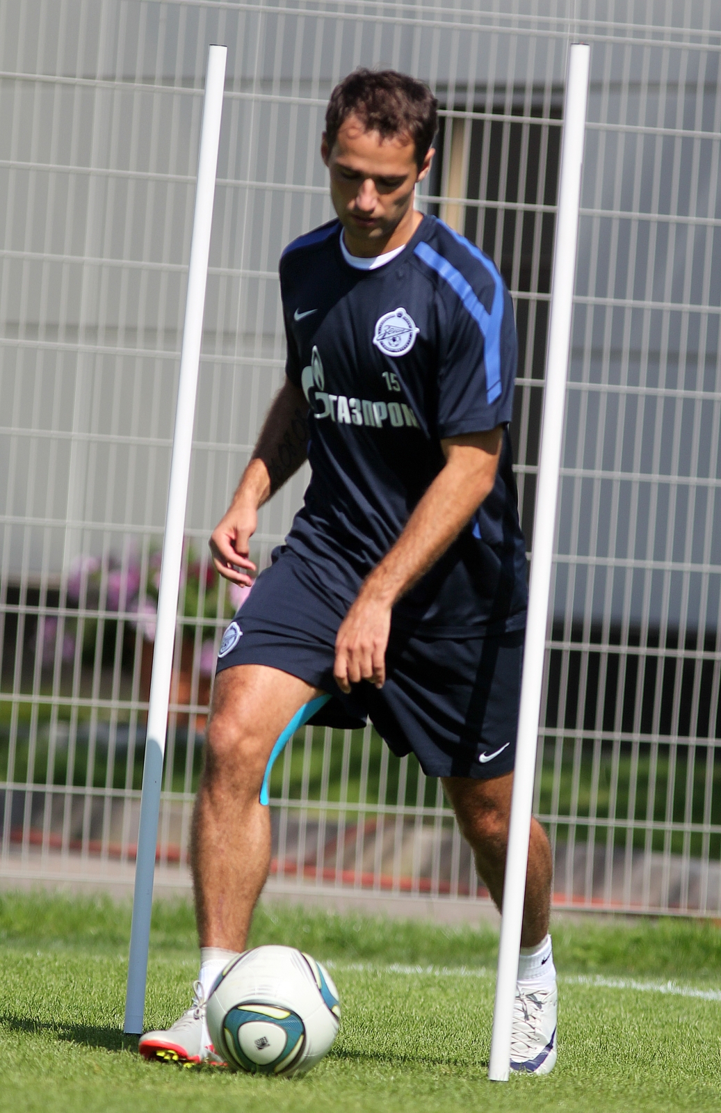 Открытая тренировка «Зенита» в преддверии матча ЦСКА—Зенит