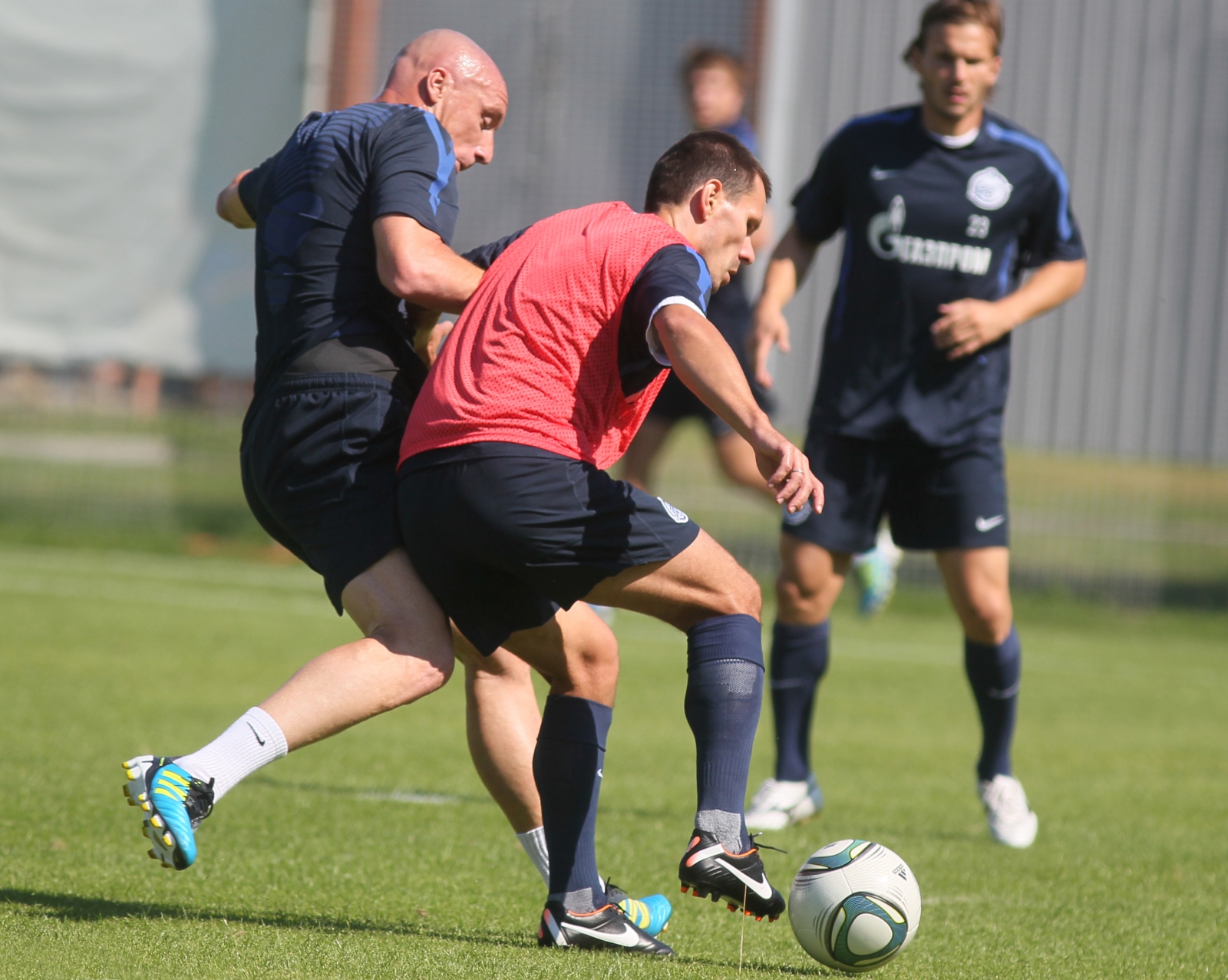 Открытая тренировка «Зенита» в преддверии матча ЦСКА—Зенит