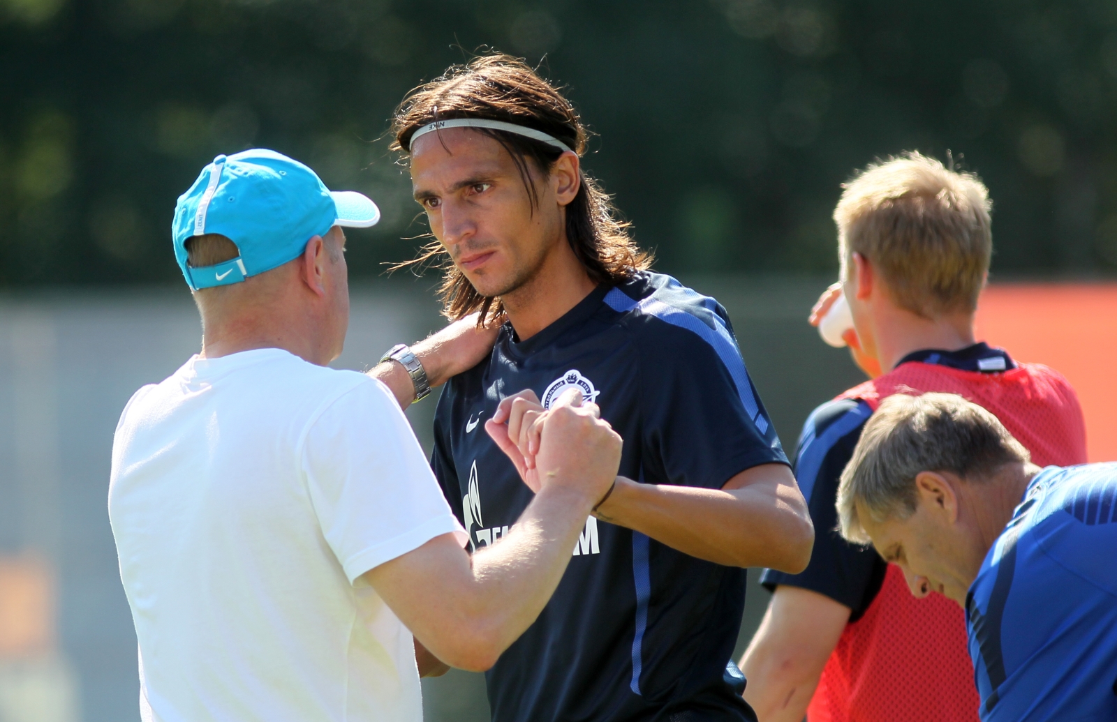 Открытая тренировка «Зенита» в преддверии матча ЦСКА—Зенит