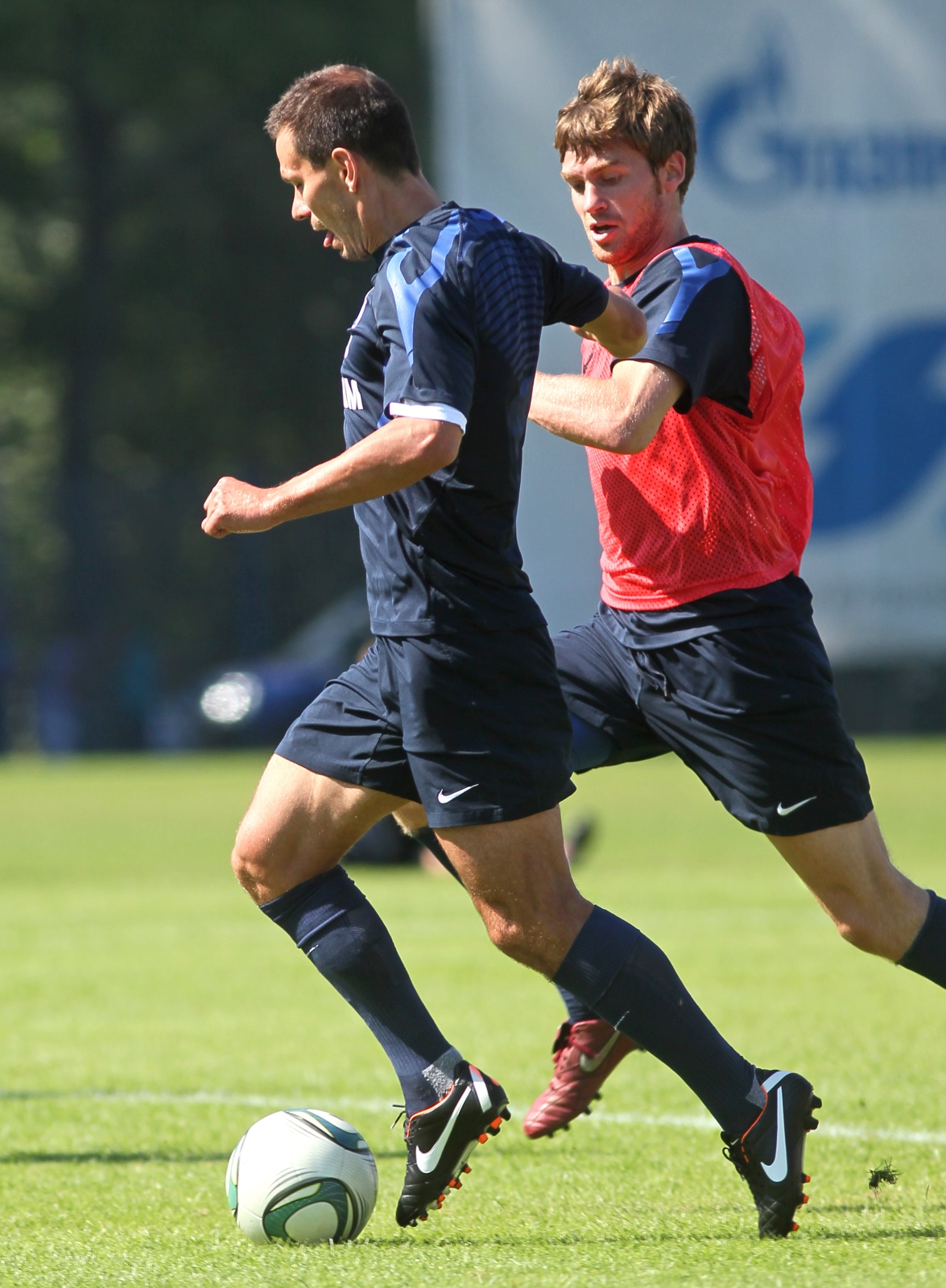 Открытая тренировка «Зенита» в преддверии матча ЦСКА—Зенит