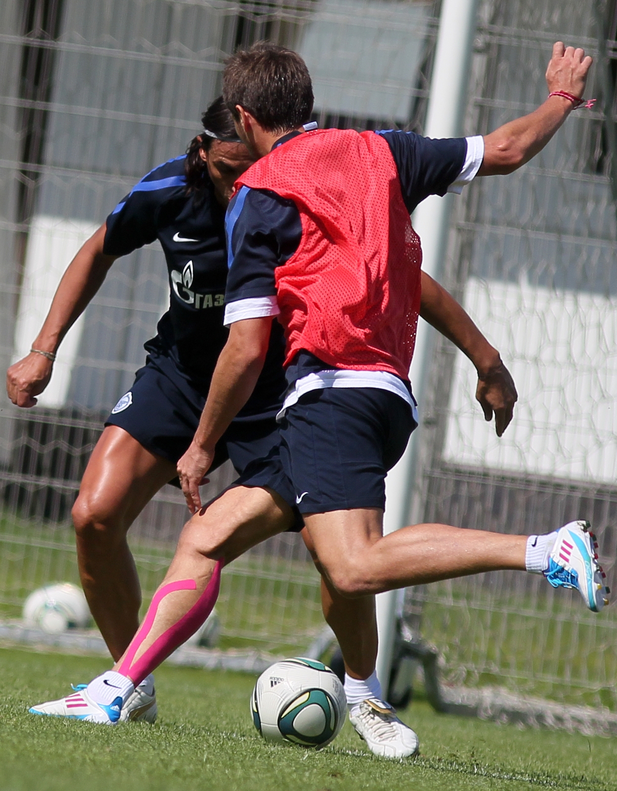 Открытая тренировка «Зенита» в преддверии матча ЦСКА—Зенит