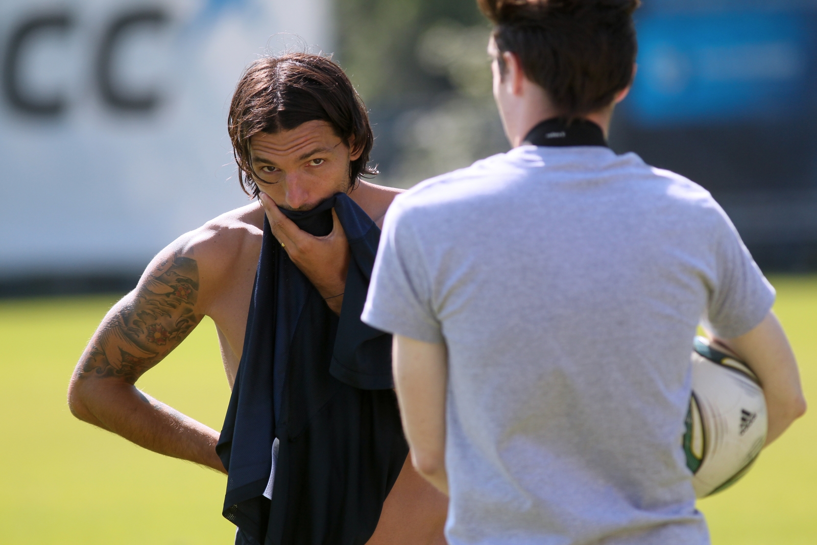 Открытая тренировка «Зенита» в преддверии матча ЦСКА—Зенит