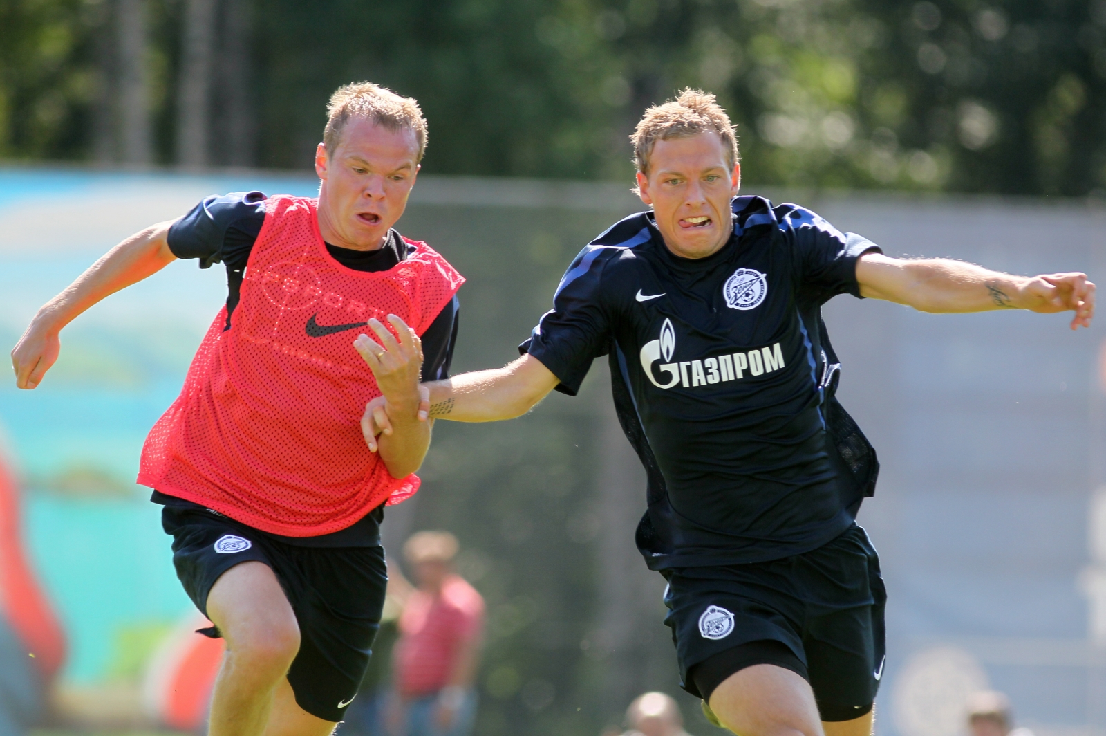 Открытая тренировка «Зенита» в преддверии матча ЦСКА—Зенит