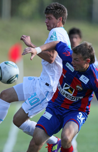 Первенство молодежных составов 2011/2012 года. Футбольный матч ЦСКА—Зенит