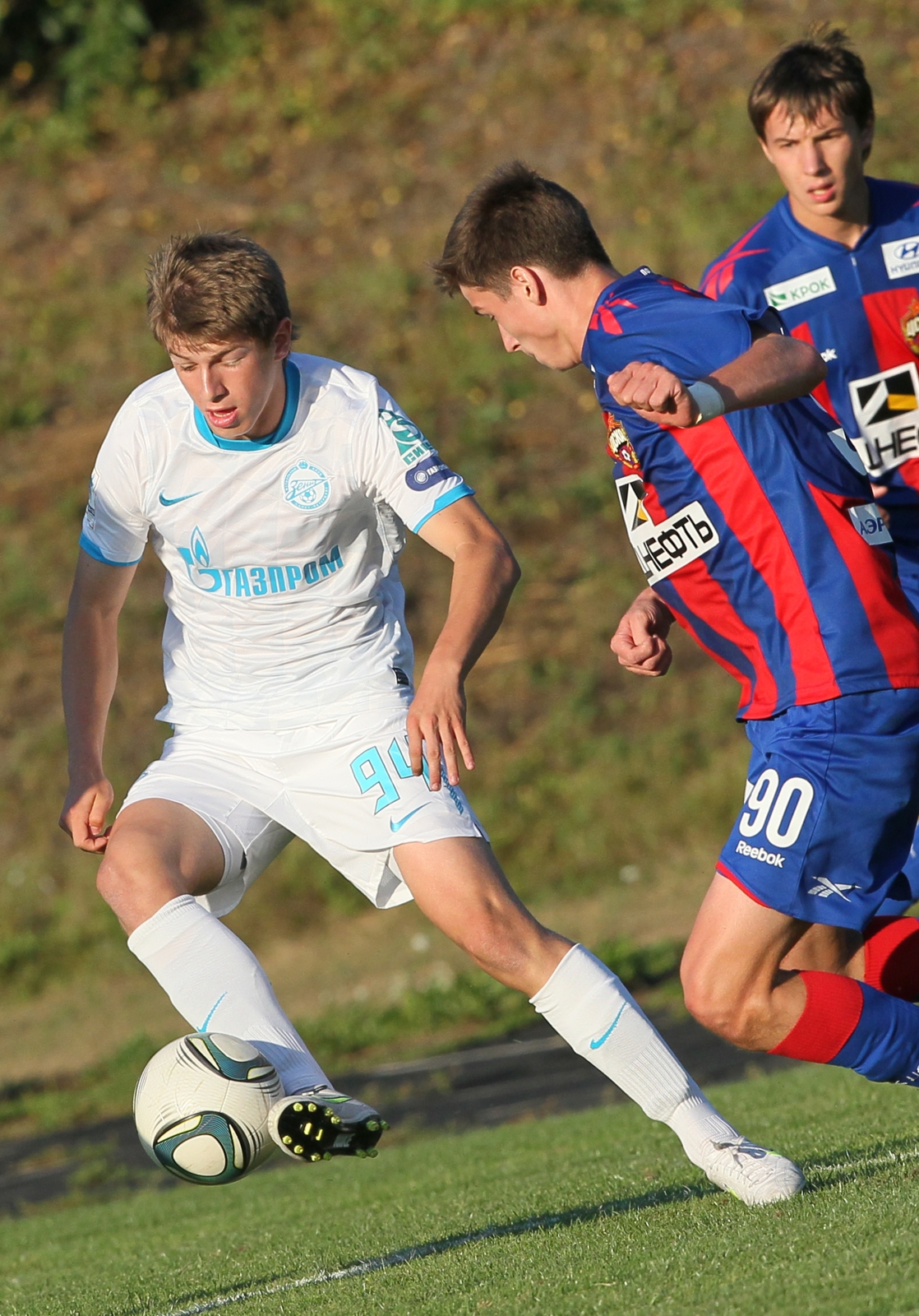 Первенство молодежных составов 2011/2012 года. Футбольный матч ЦСКА—Зенит