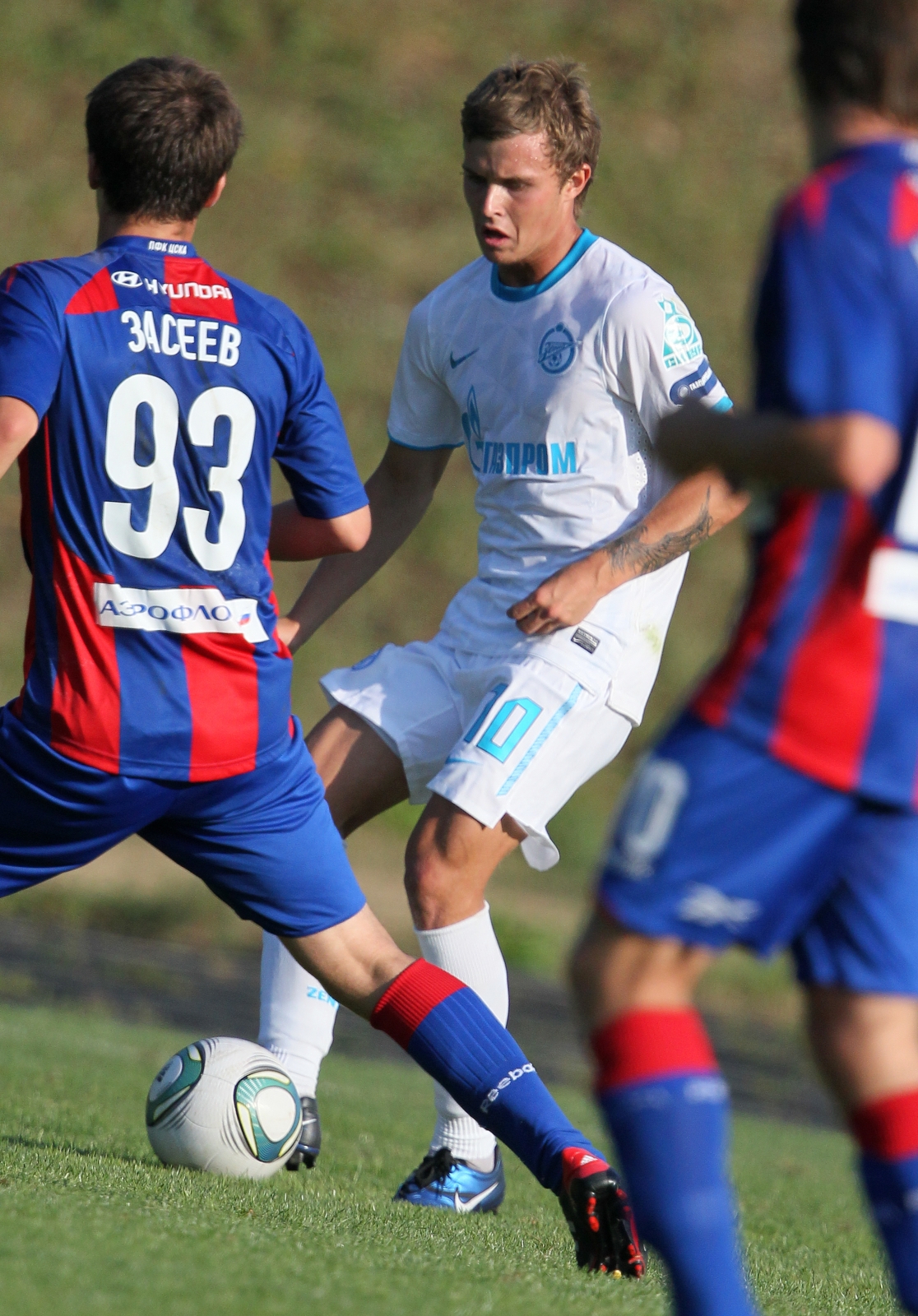 Первенство молодежных составов 2011/2012 года. Футбольный матч ЦСКА—Зенит