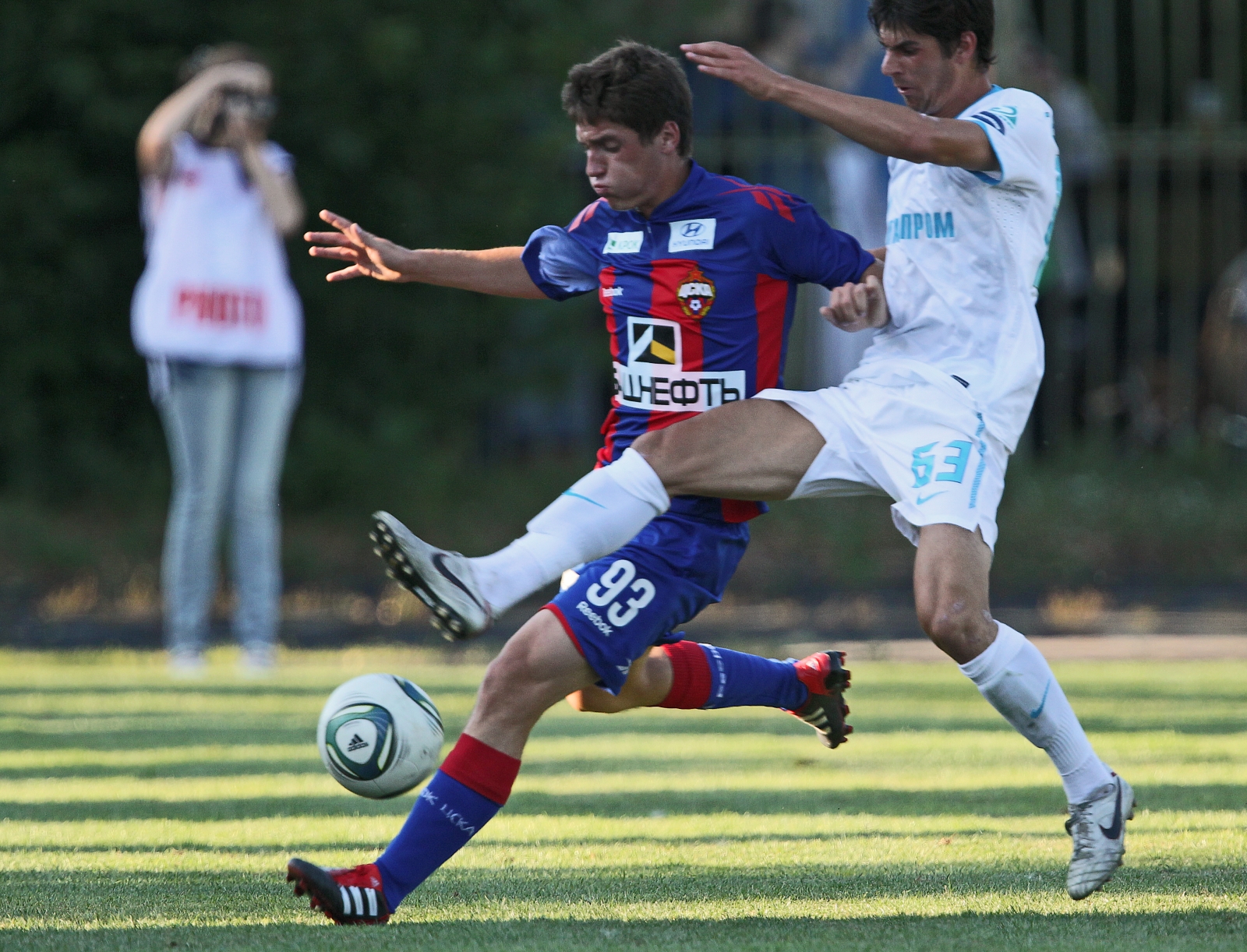 Первенство молодежных составов 2011/2012 года. Футбольный матч ЦСКА—Зенит