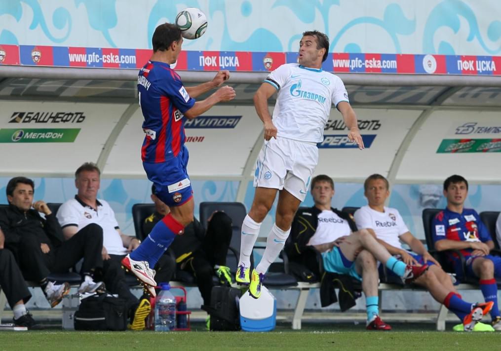 Чемпионат России 2011/2012 года. Матч ЦСКА—Зенит