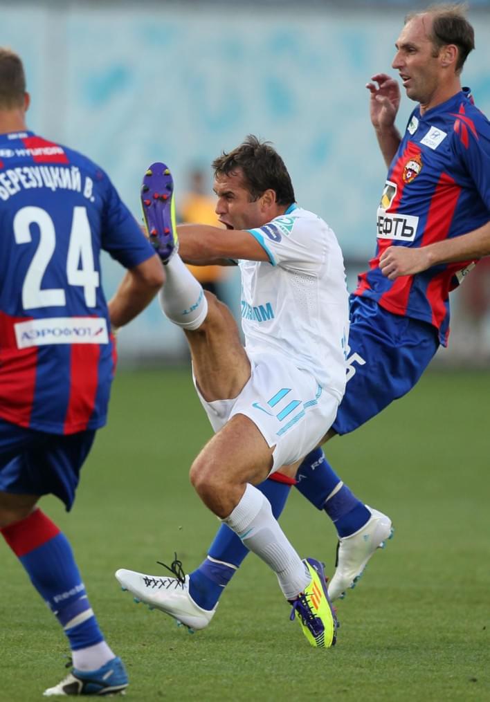 Чемпионат России 2011/2012 года. Матч ЦСКА—Зенит