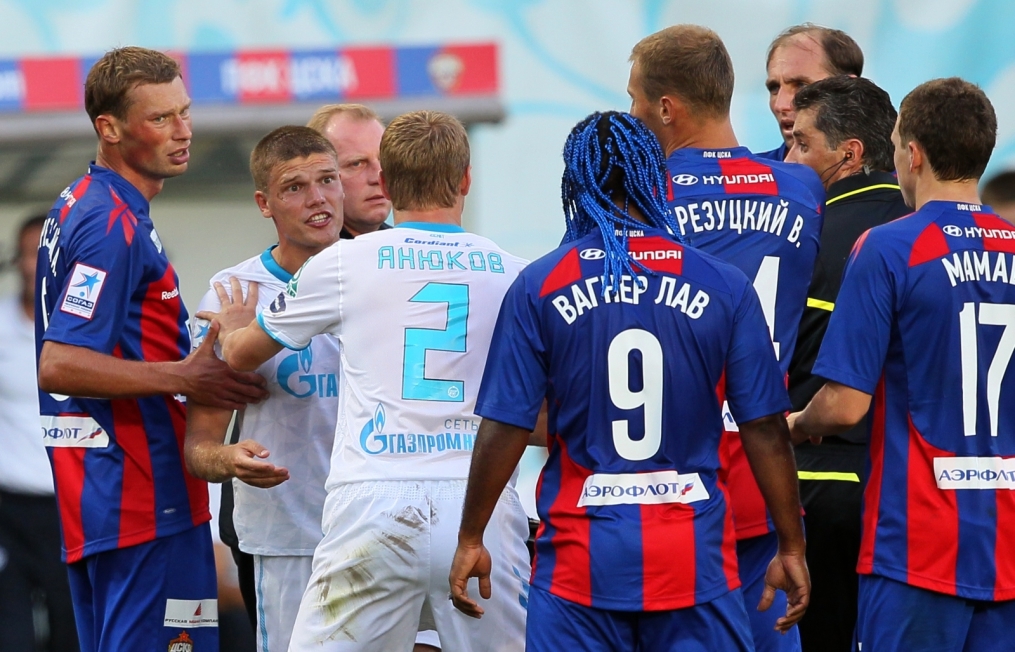 Чемпионат России 2011/2012 года. Матч ЦСКА—Зенит