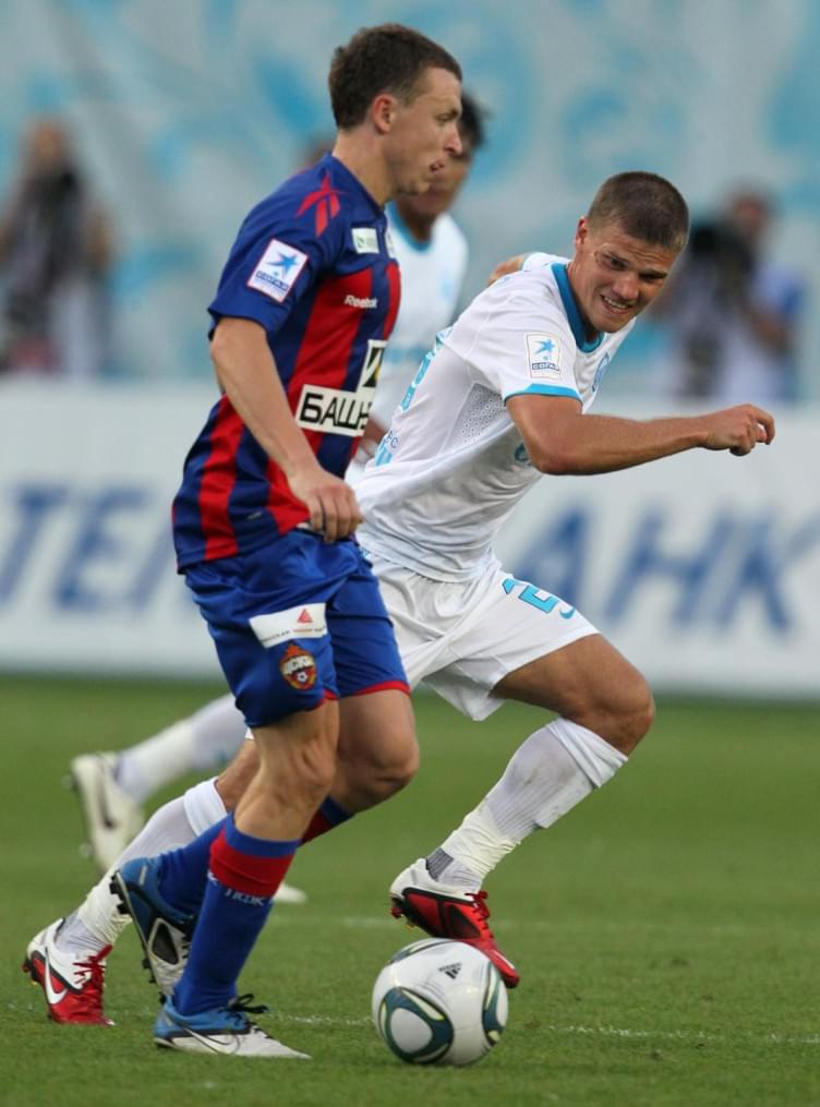 Чемпионат России 2011/2012 года. Матч ЦСКА—Зенит