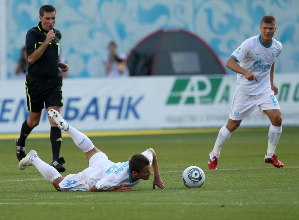 Чемпионат России 2011/2012 года. Матч ЦСКА—Зенит