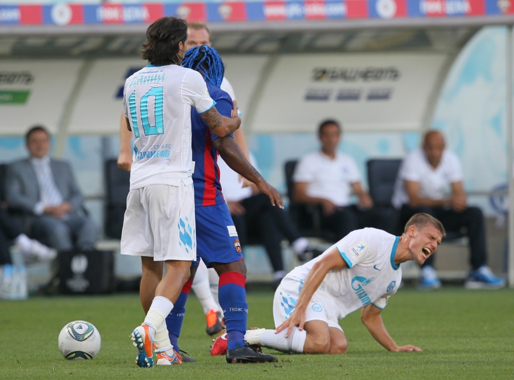 Чемпионат России 2011/2012 года. Матч ЦСКА—Зенит