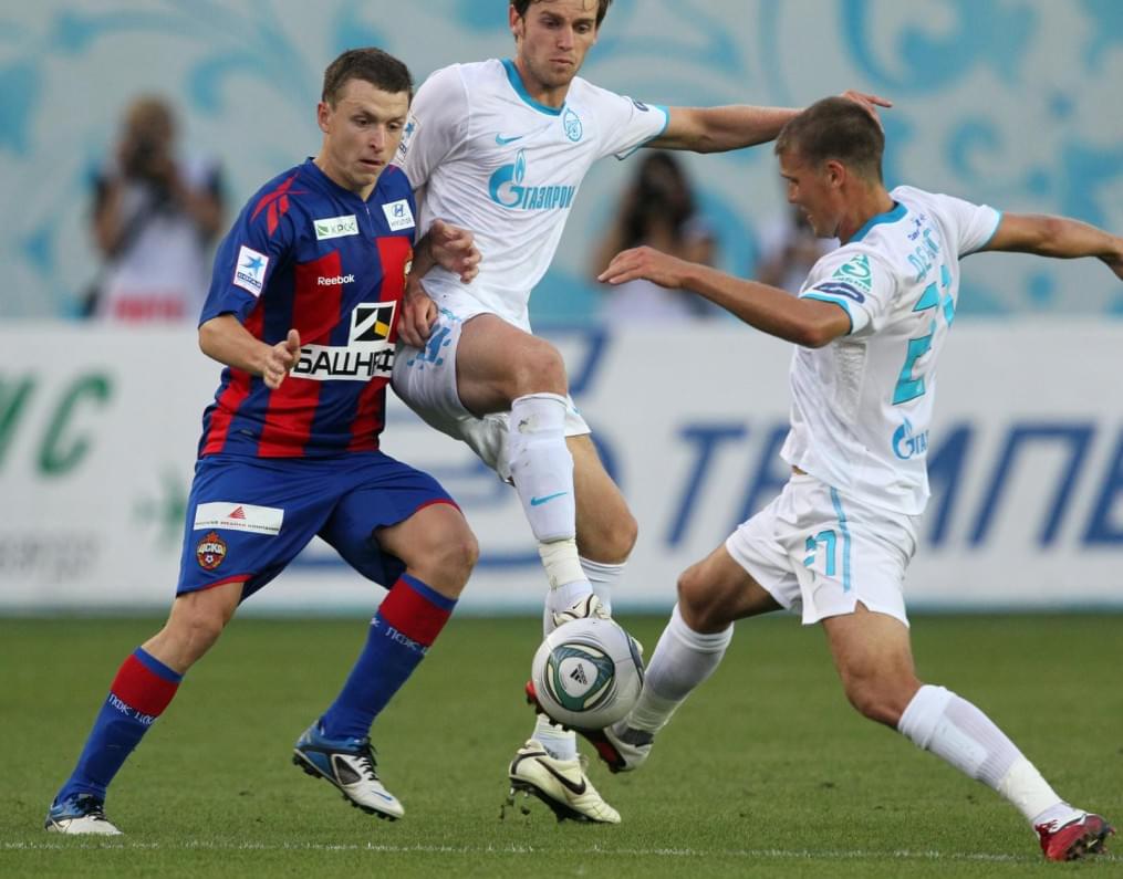 Чемпионат России 2011/2012 года. Матч ЦСКА—Зенит